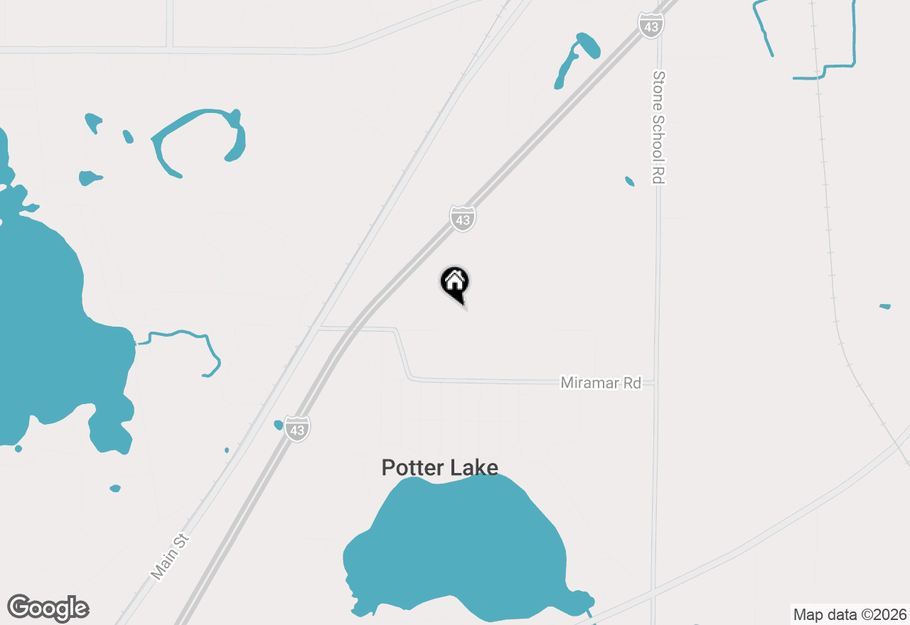 Map of W928 Harmony Ln, East Troy, WI 53120