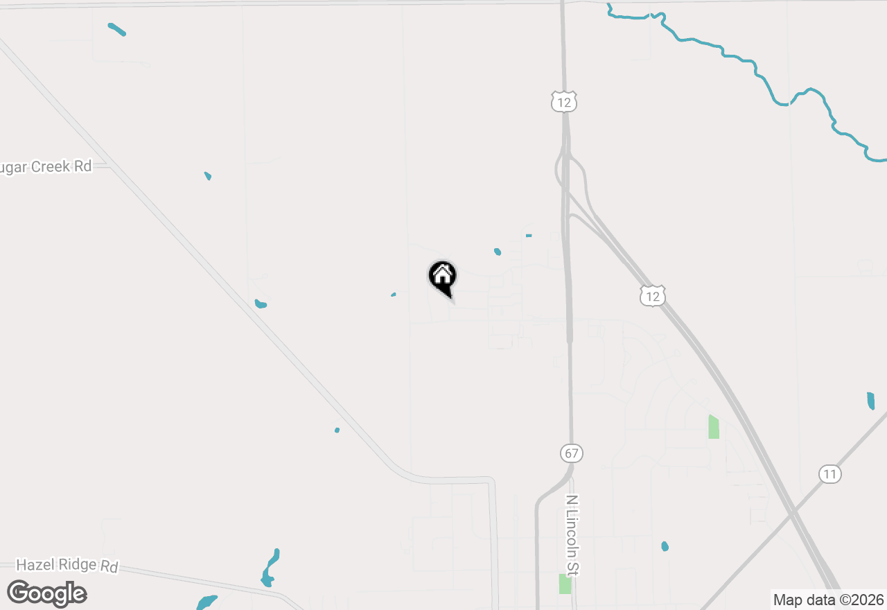 Map of 920 N Hearthstone St, Elkhorn, WI 53121