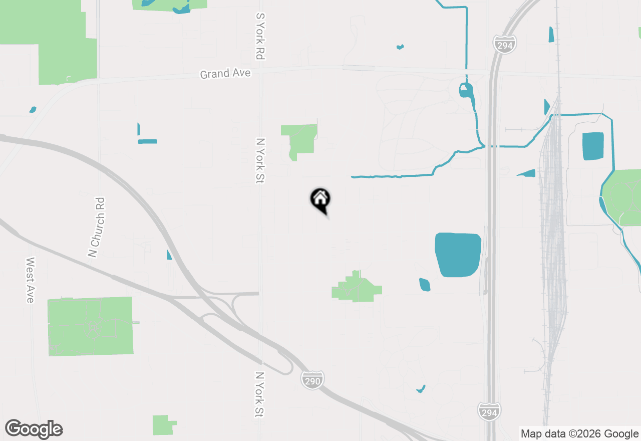 Map of 761 N Willow Road, Elmhurst, IL 60126