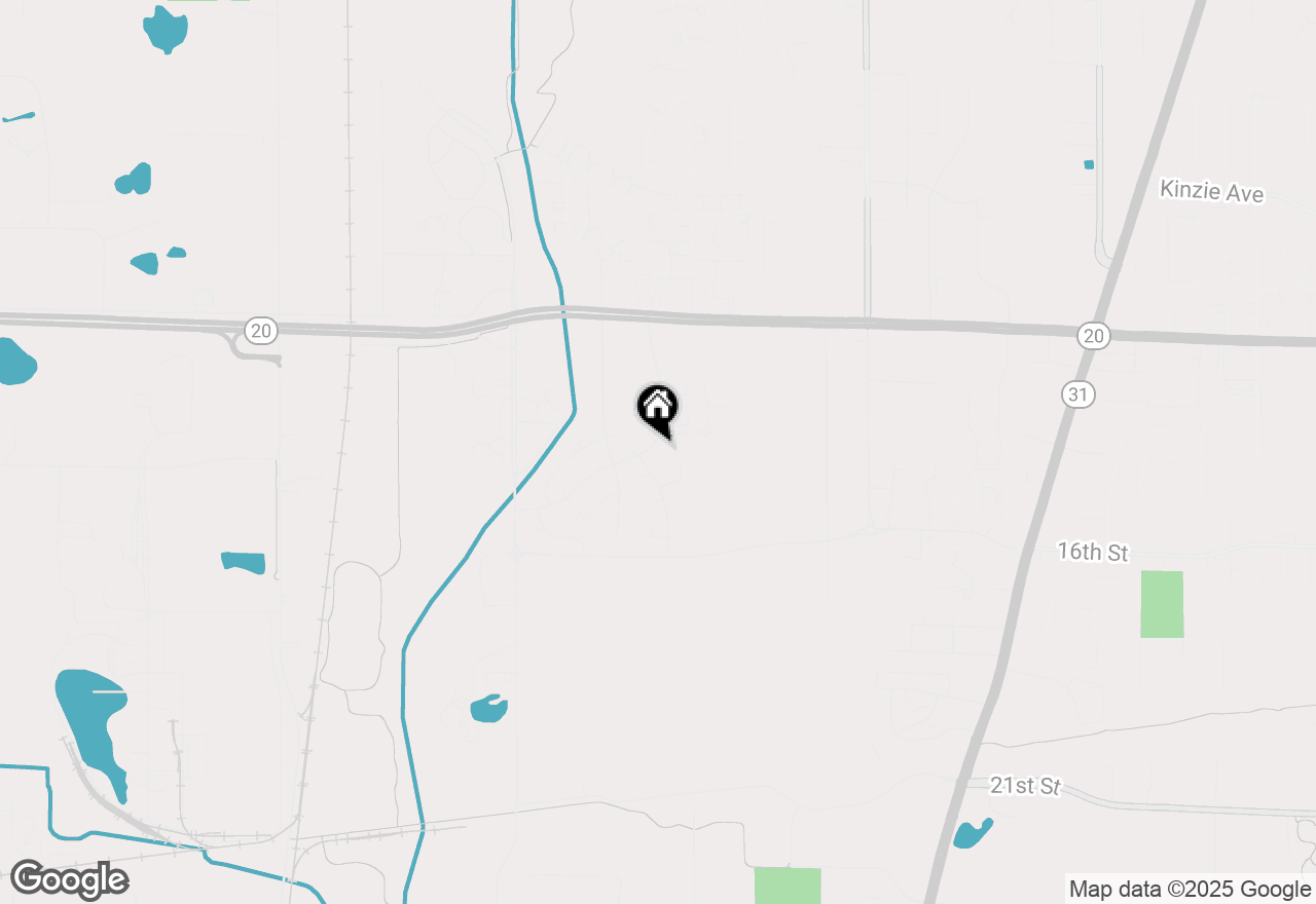 Map of 1451 Warwick Way, Mount Pleasant, WI 53406