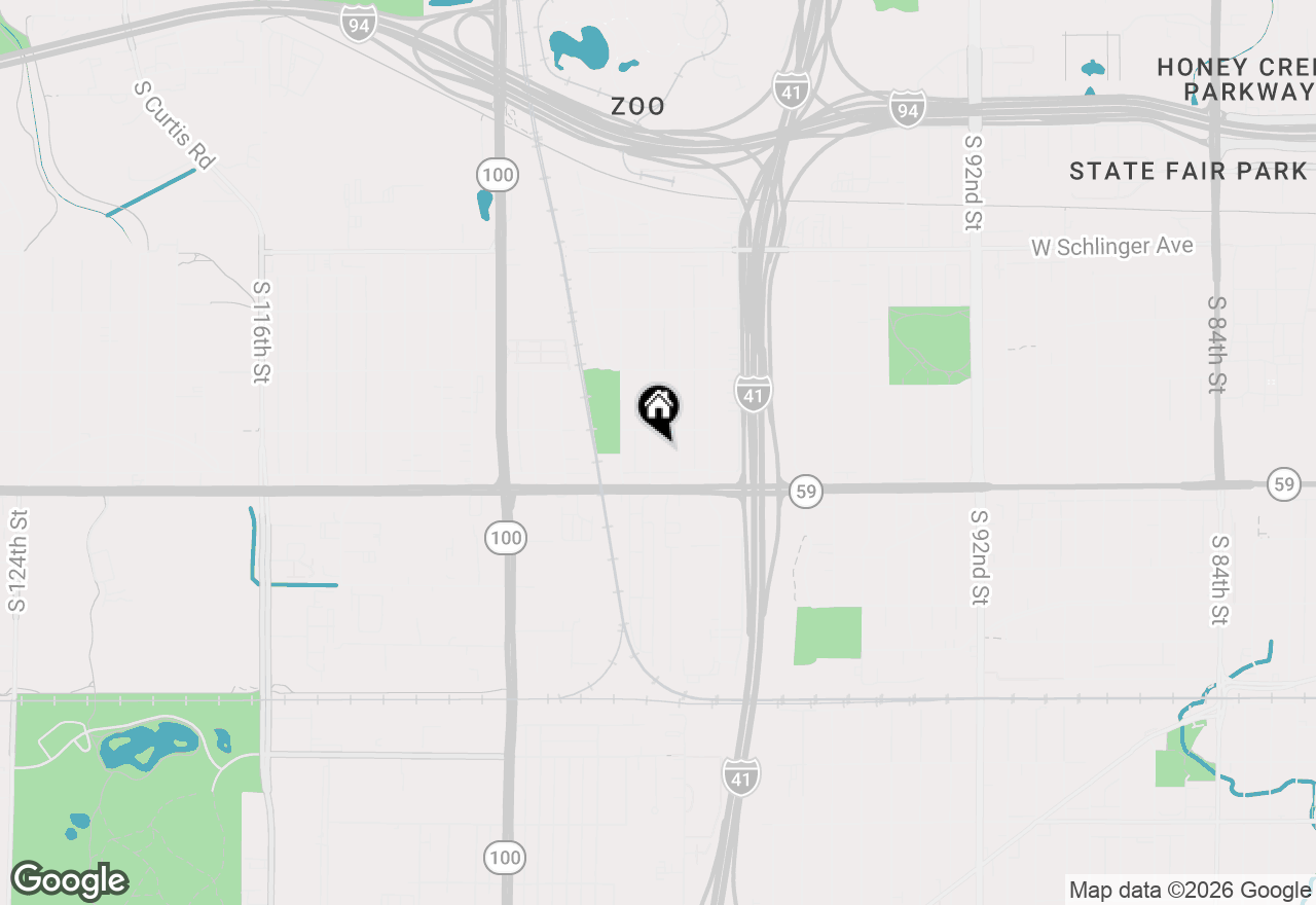 Map of 1330 S 103rd St, West Allis, WI 53214