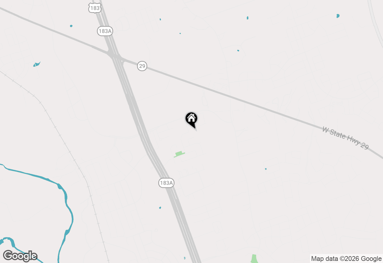 Map of 280 Tequilana Pass, Leander, TX 78641