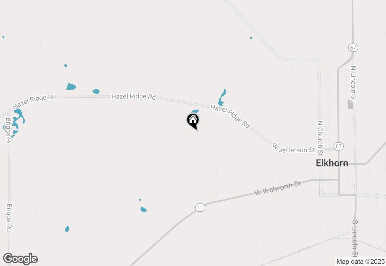 Map of 1146 Rosemary Rd, Elkhorn, WI 53121