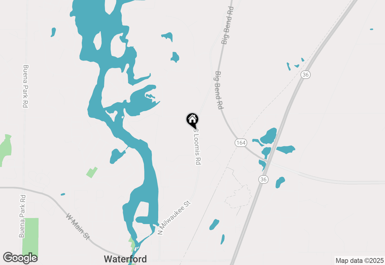 Map of 660 E Bluff Cir, Waterford, WI 53185