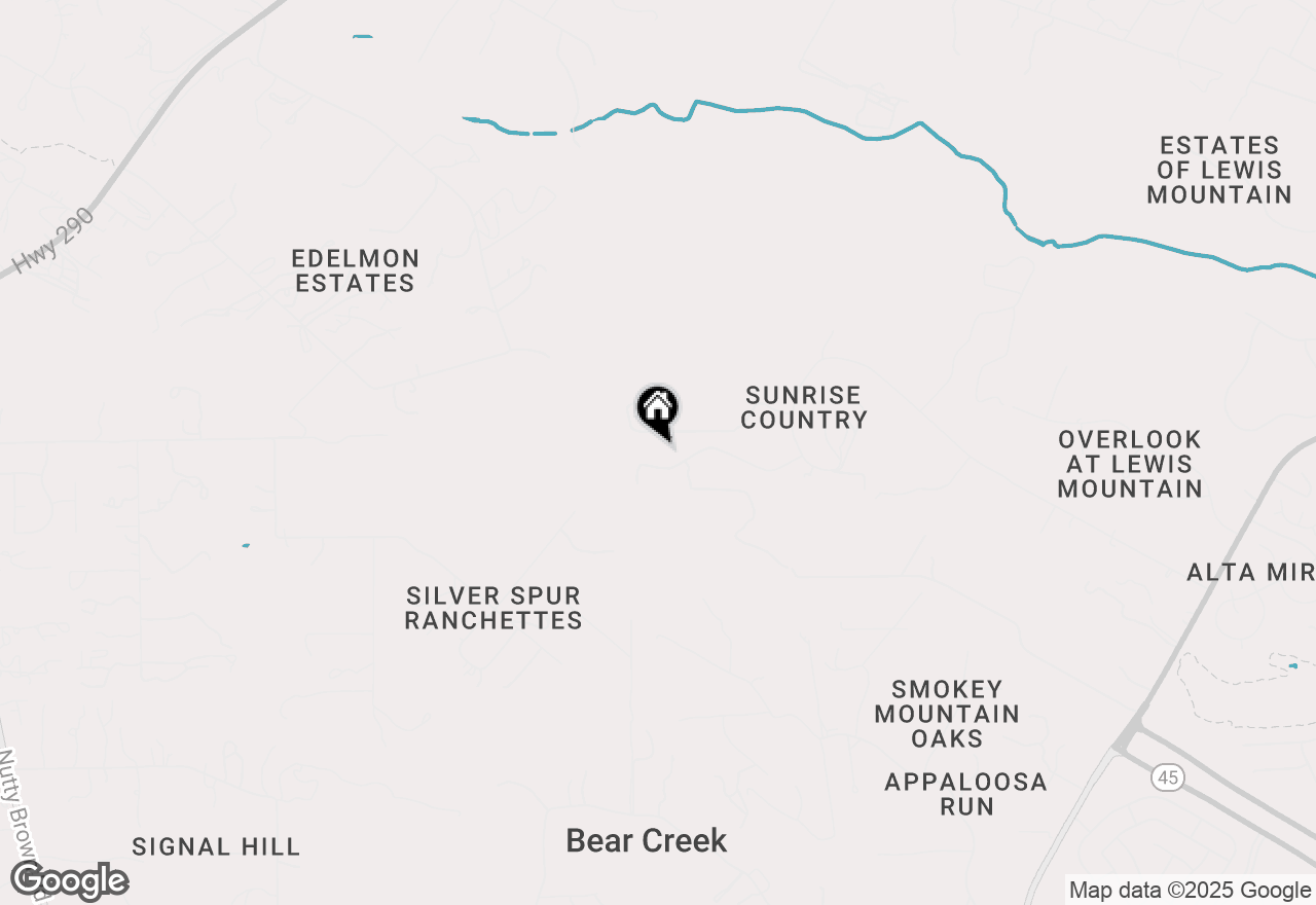 Map of 11601 Morningsun Dr, Austin, TX 78737