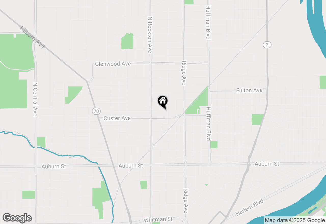 Map of 2320 Lawndale Avenue, Rockford, IL 61103