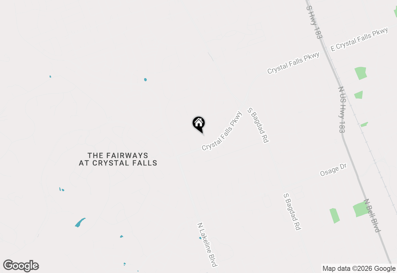 Map of 1909 Holly Hill Dr, Leander, TX 78641