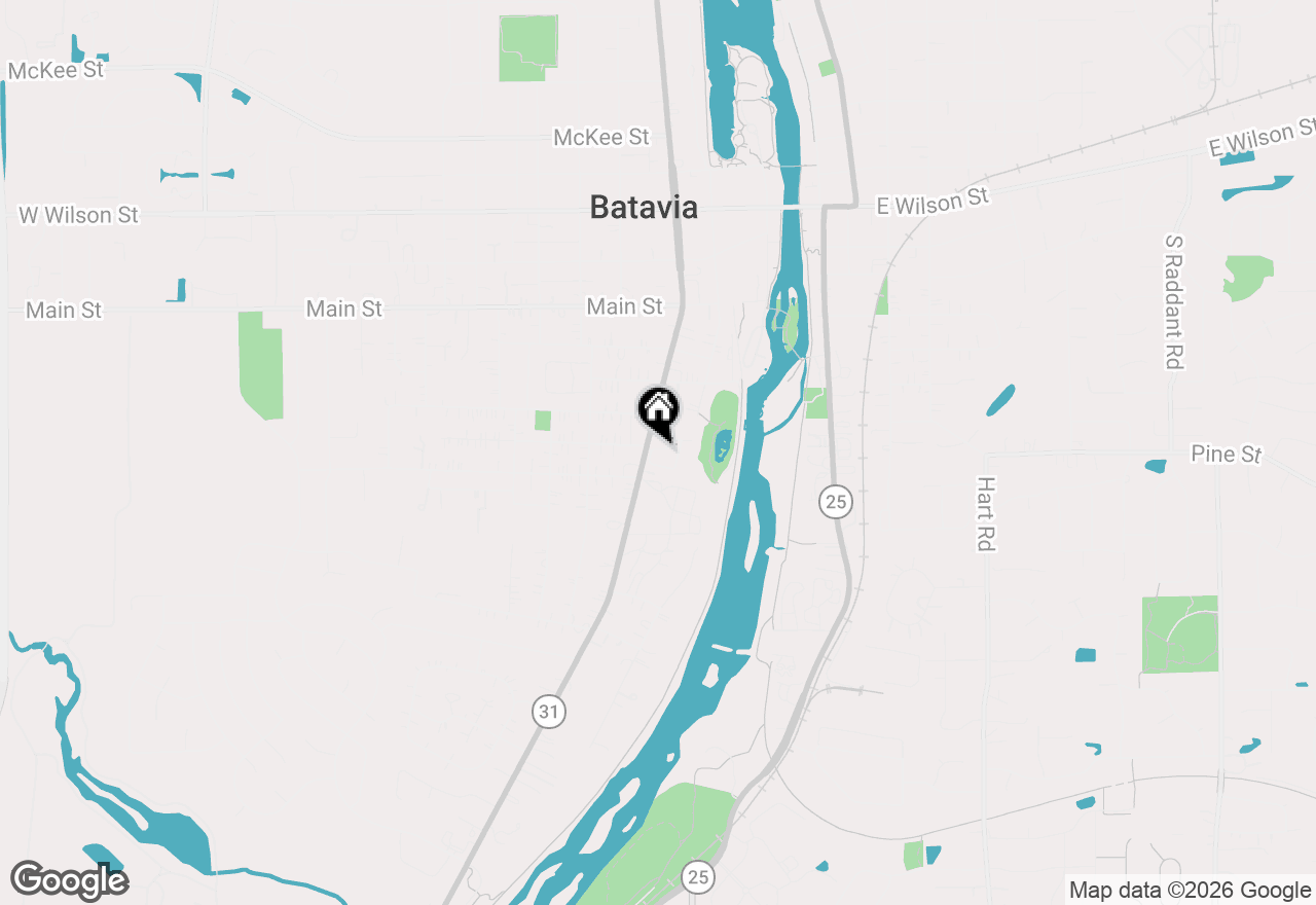 Map of 202 Stone Manor Circle, Batavia, IL 60510