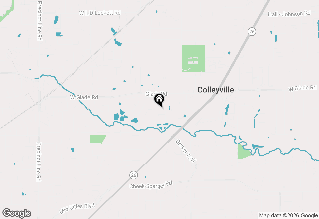 Map of 4813 Black Court, Colleyville, TX 76034