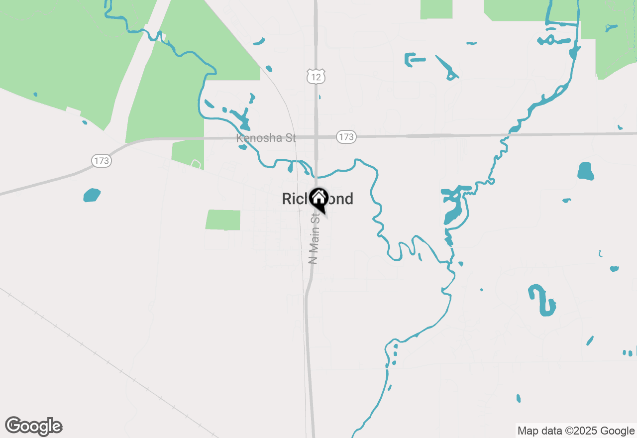 Map of 10208 N Main Street, Richmond, IL 60071