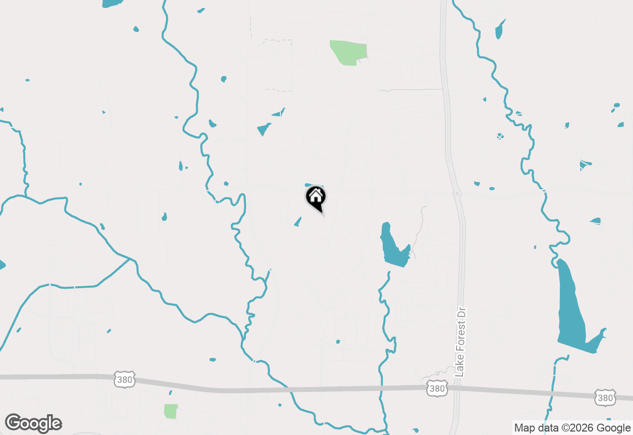 Map of 2720 Southampton Drive, Mckinney, TX 75071