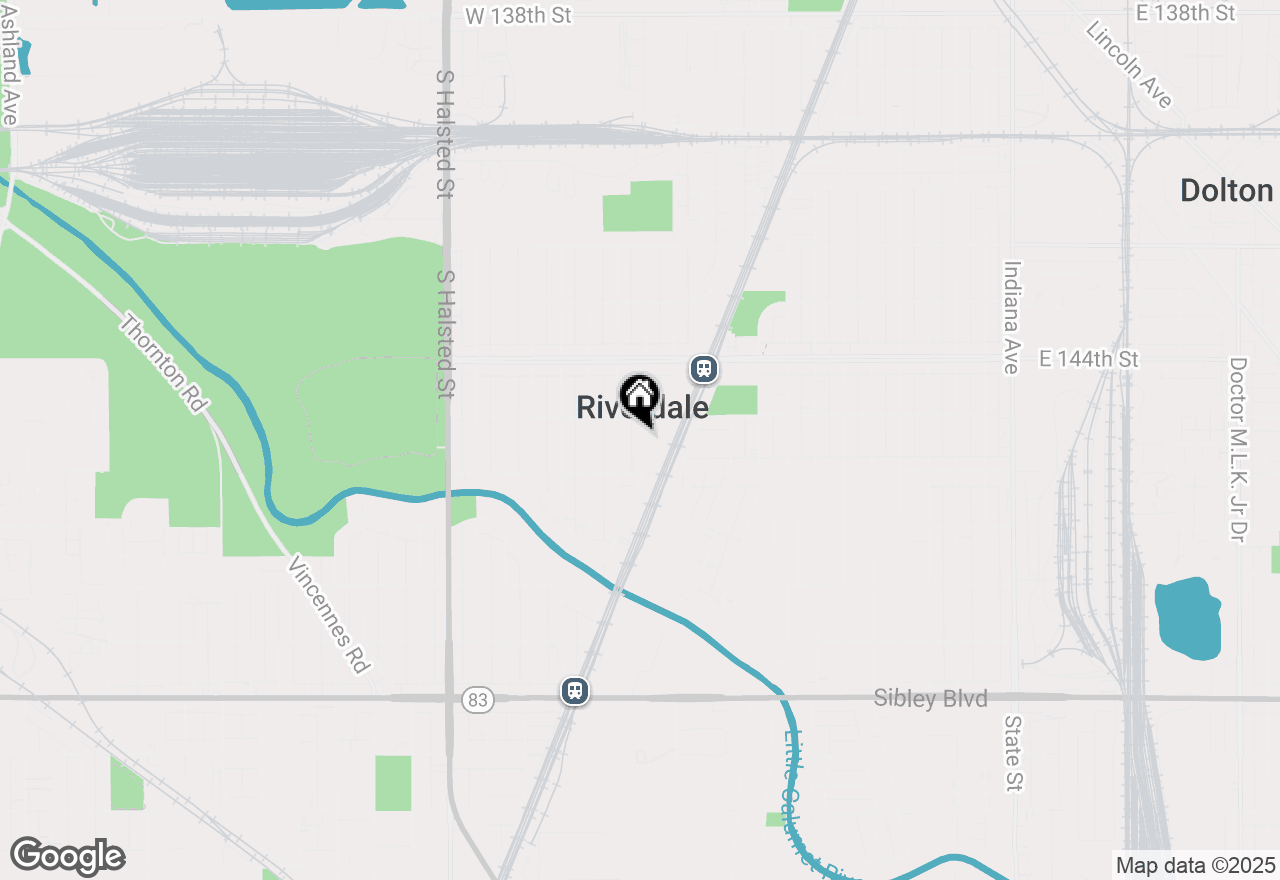 Map of 14514 S Eggleston Avenue, Riverdale, IL 60827