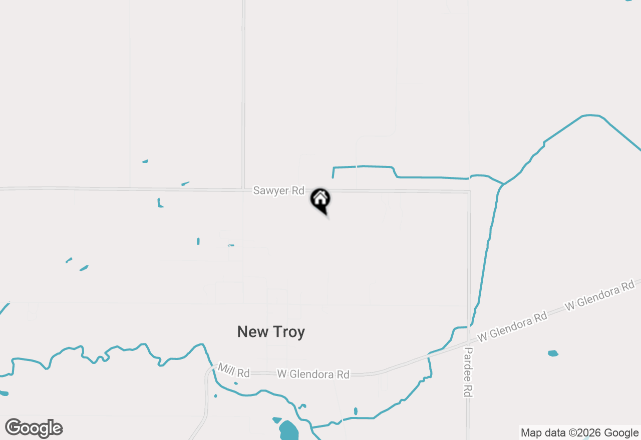 Map of 3818 Sawyer Road, Sawyer, MI 49125