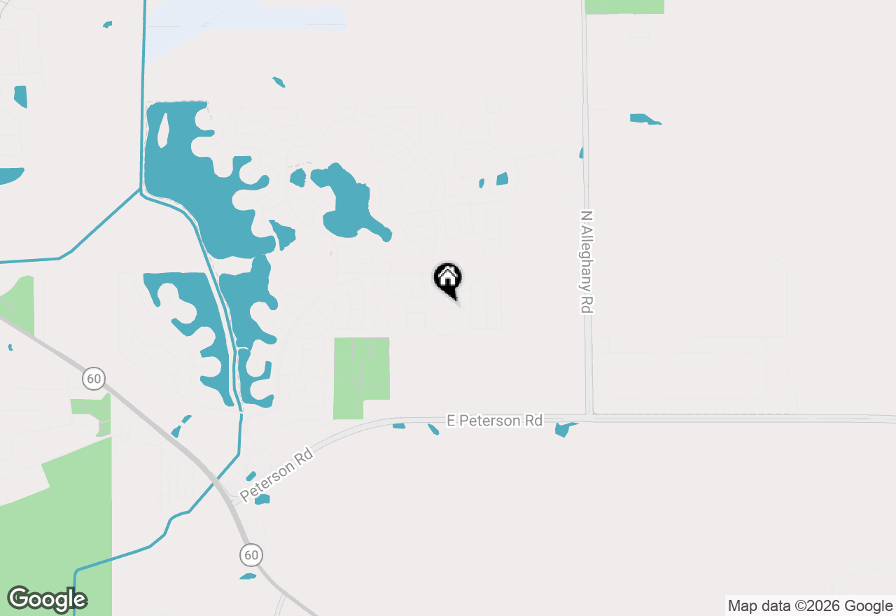 Map of 1521 Meadow View Lane, Grayslake, IL 60030