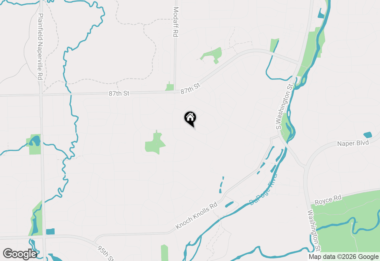 Map of 346 Danbury Drive, Naperville, IL 60565