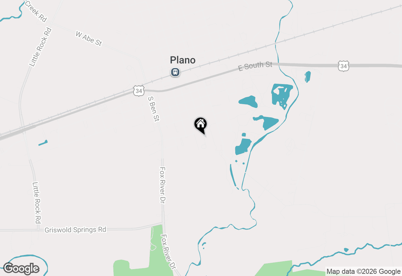 Map of 906 S Center Street, Plano, IL 60545