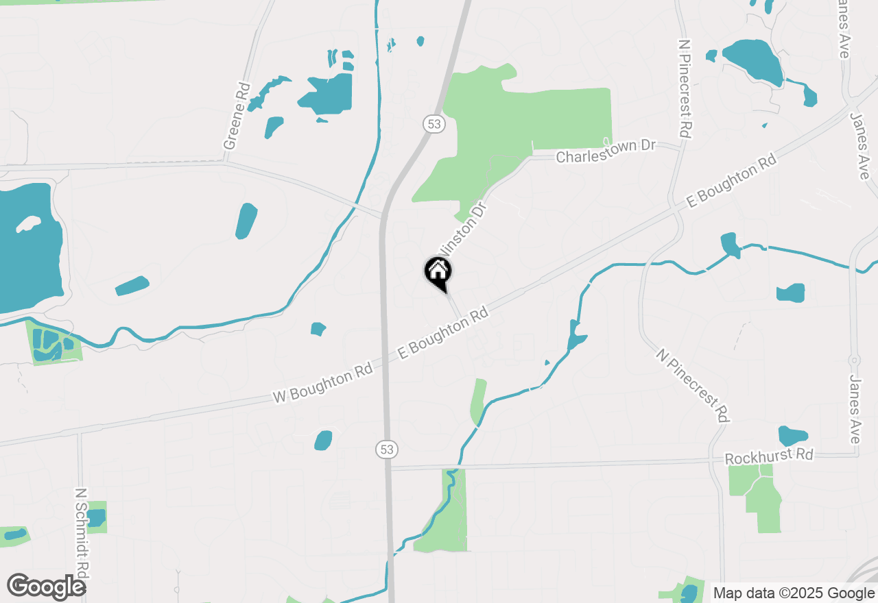 Map of 187 Roberts Road #187, Bolingbrook, IL 60440