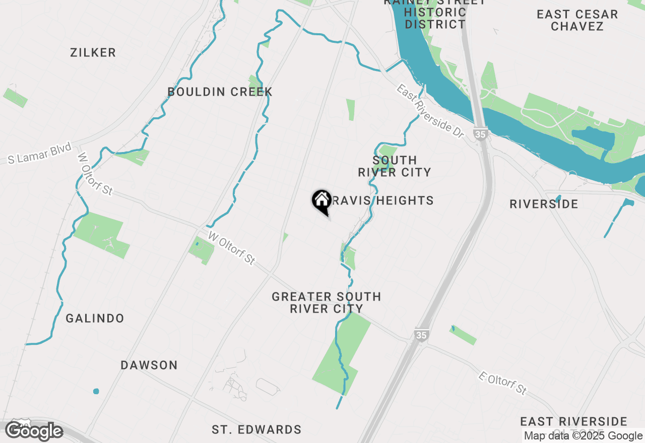 Map of 310 Terrace Dr #B, Austin, TX 78704