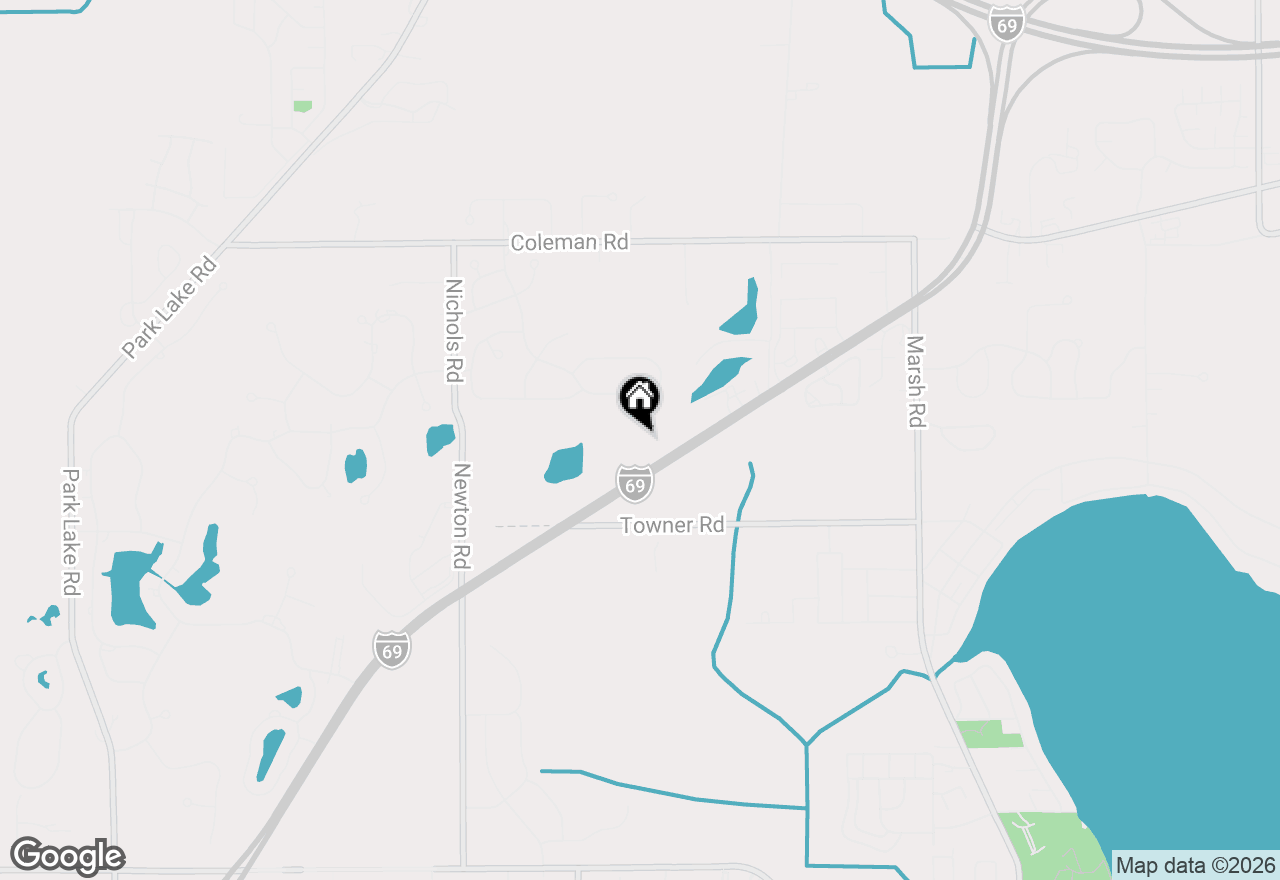 Map of 2056 E M 78, East Lansing, MI 48823