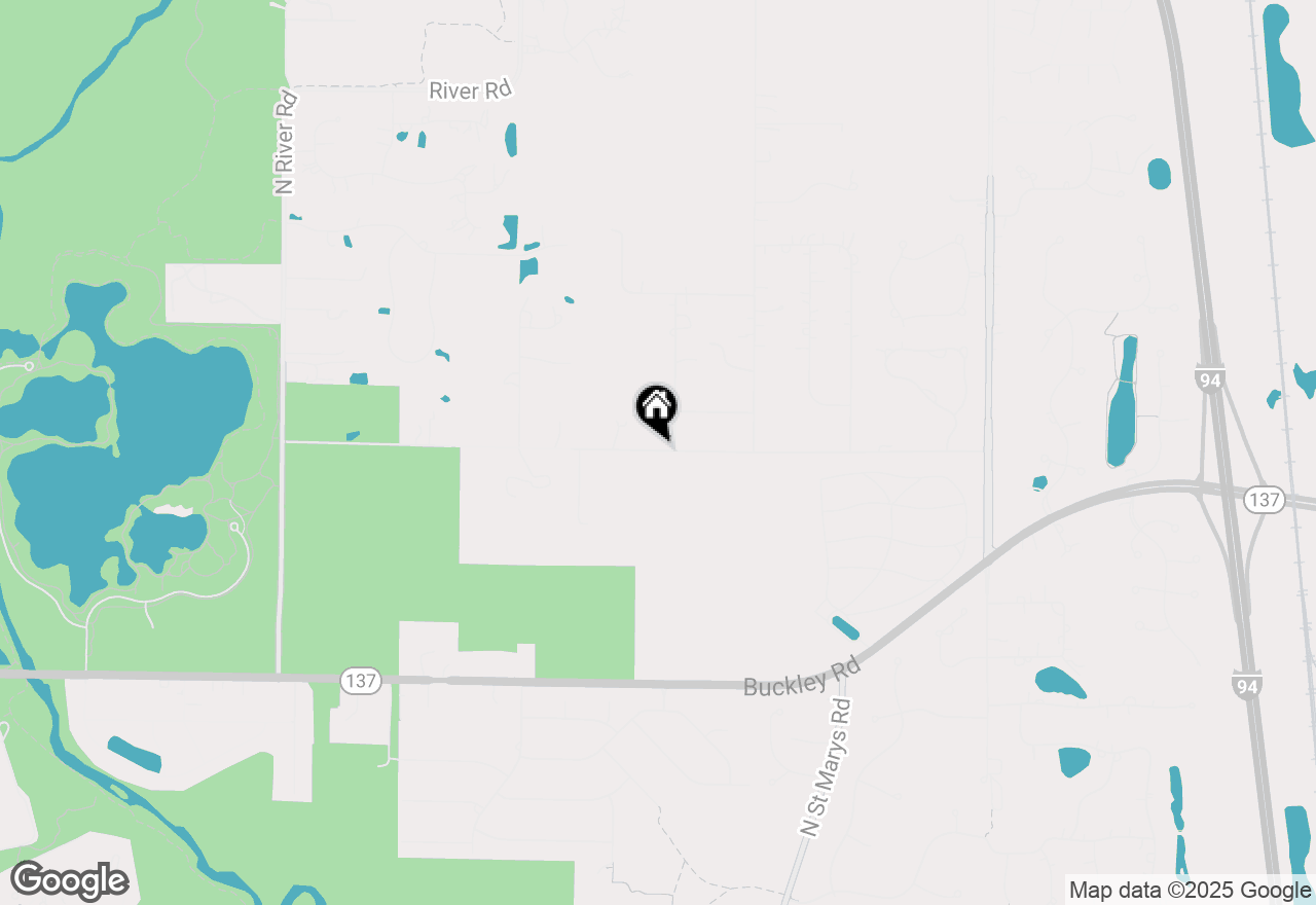 Map of 1036 Guerin Road #B, Green Oaks, IL 60048