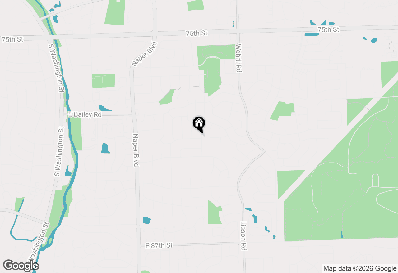 Map of 1123 Mill Race Lane, Naperville, IL 60565