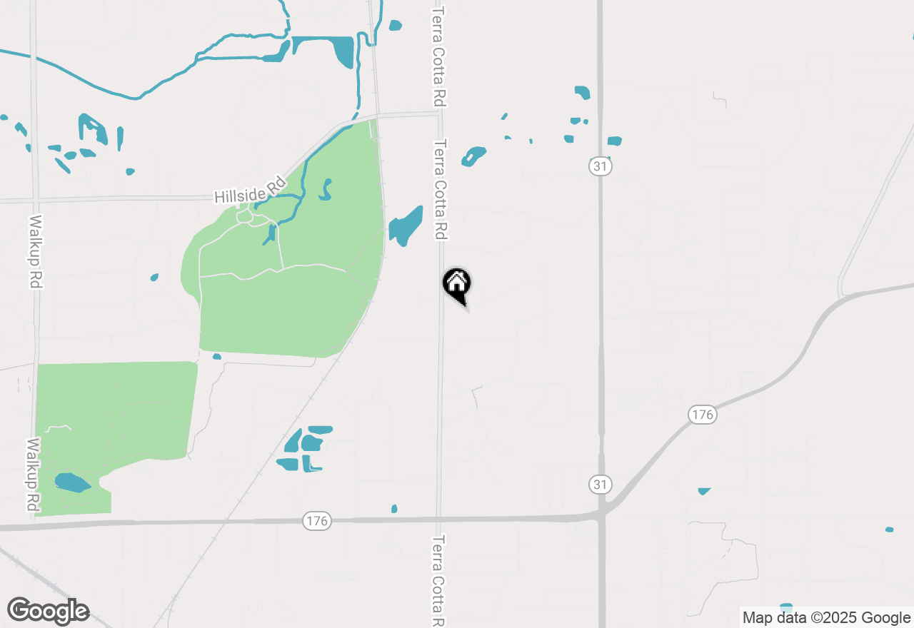 Map of 671 Old Westbury Road, Crystal Lake, IL 60012