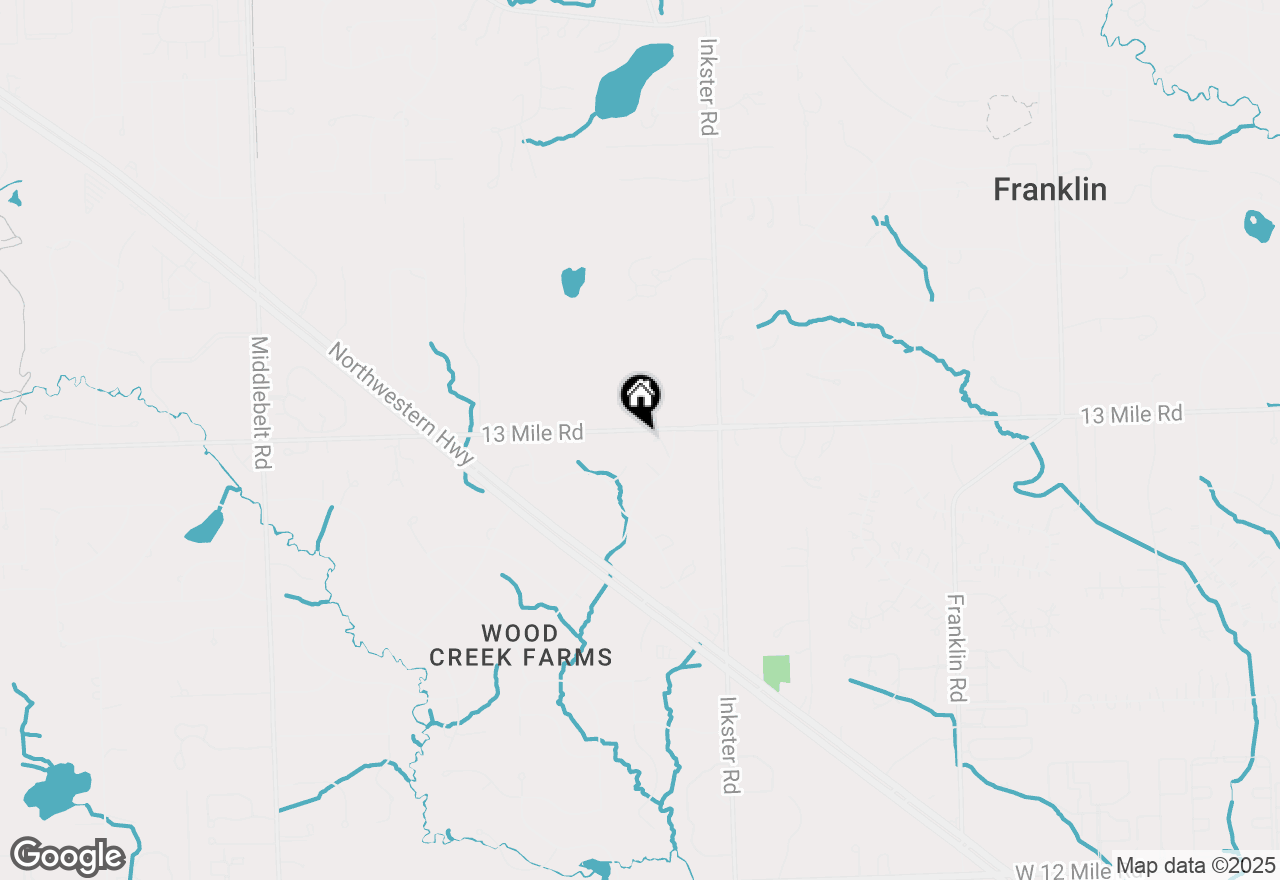 Map of 00000 13 Mile, Farmington Hills, MI 48331