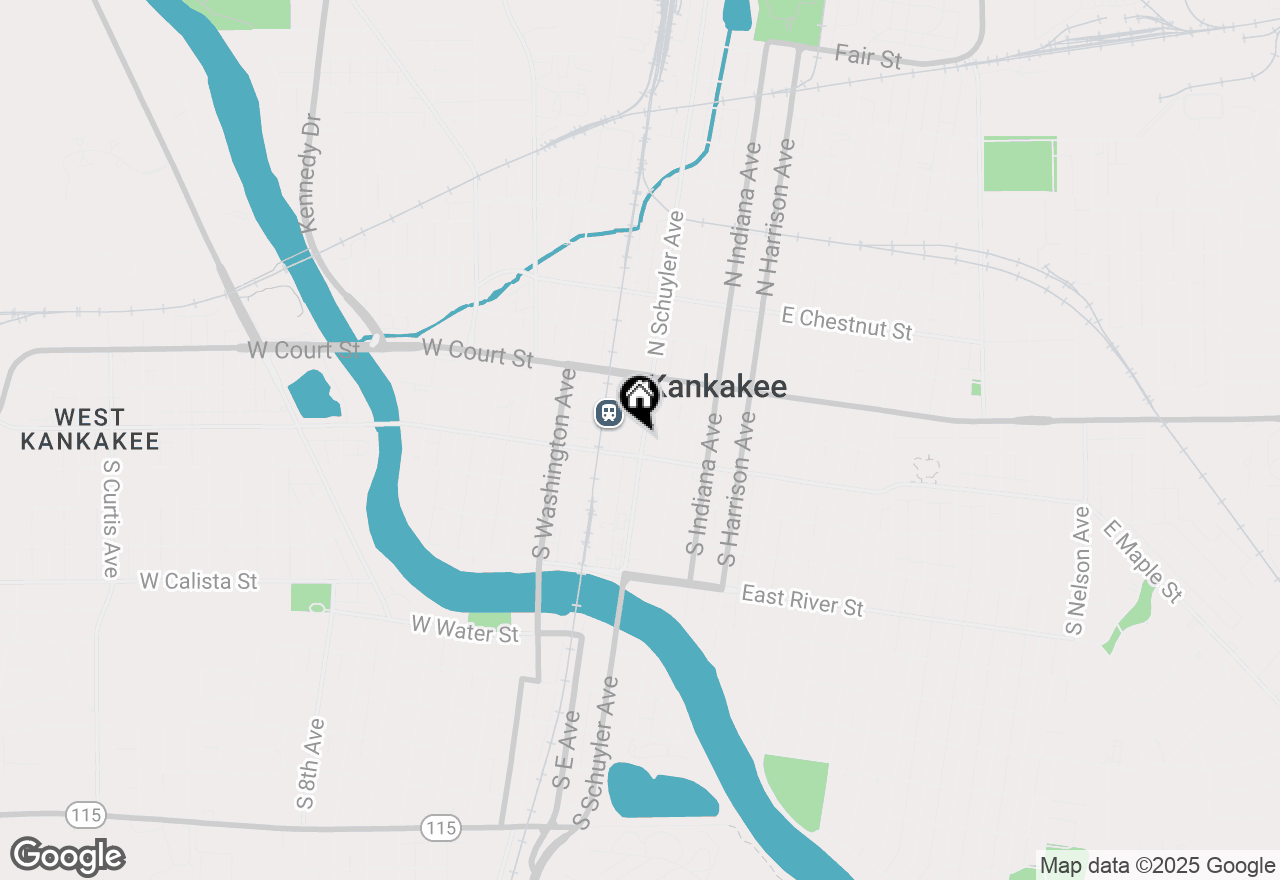 Map of 259 S Schuyler Avenue, Kankakee, IL 60901