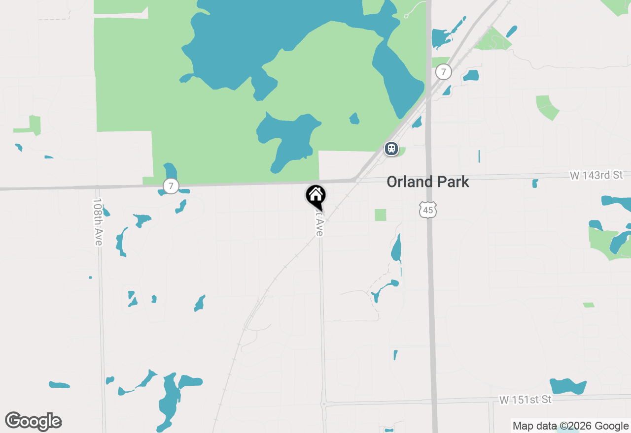 Map of 14412 West Avenue, Orland Park, IL 60462