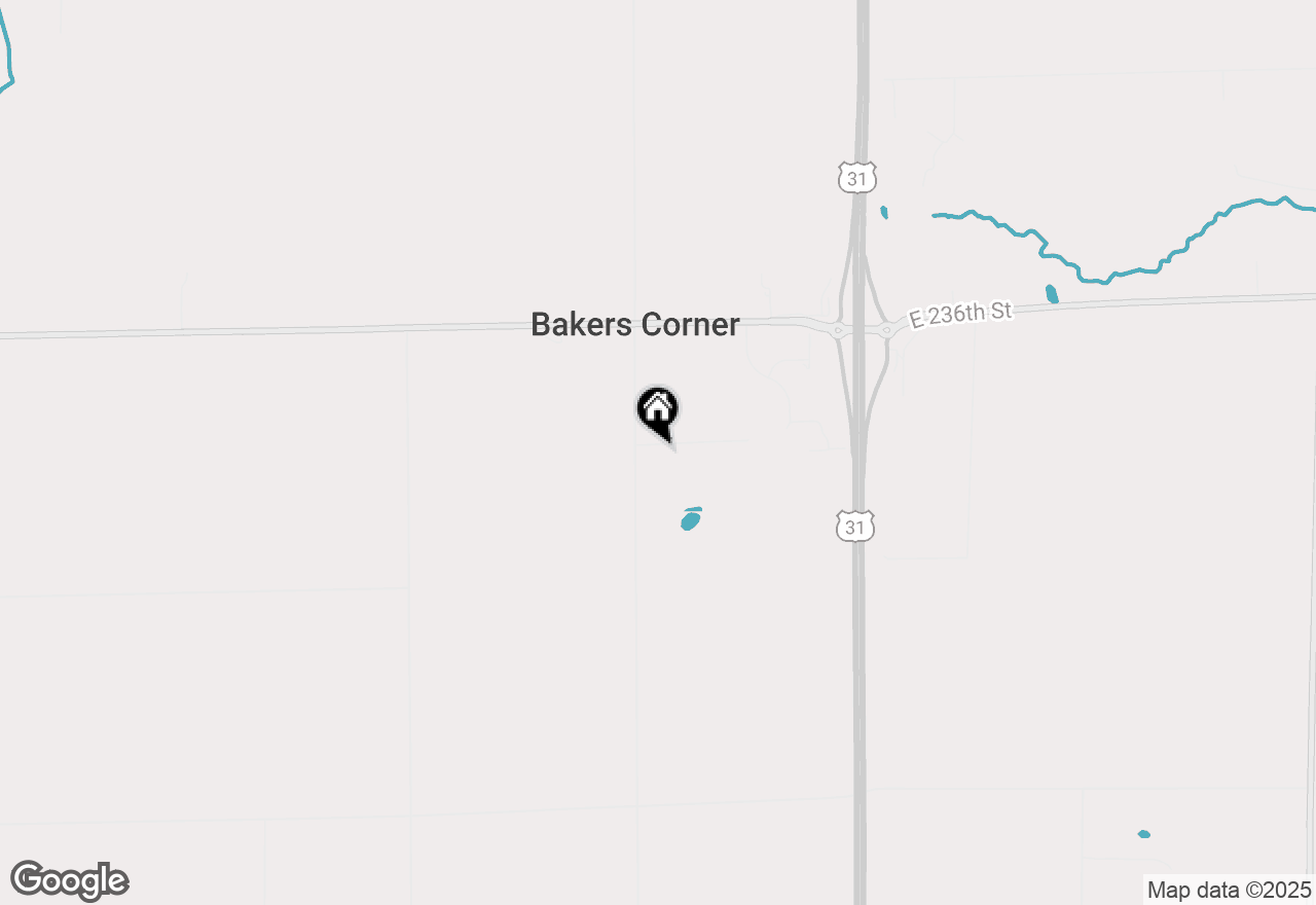 Map of 1109 E 234th St, Sheridan, IN 46069