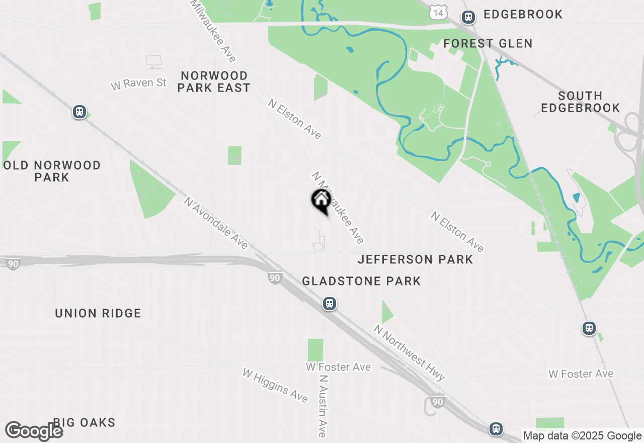 Map of 6000 W Seminole Street #GDN, Chicago, IL 60646