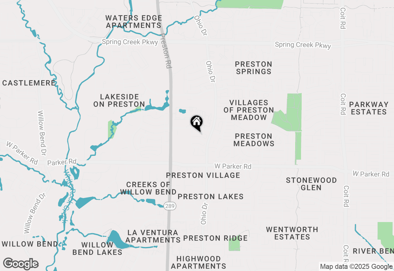 Map of 4728 Lawrence Lane, Plano, TX 75093