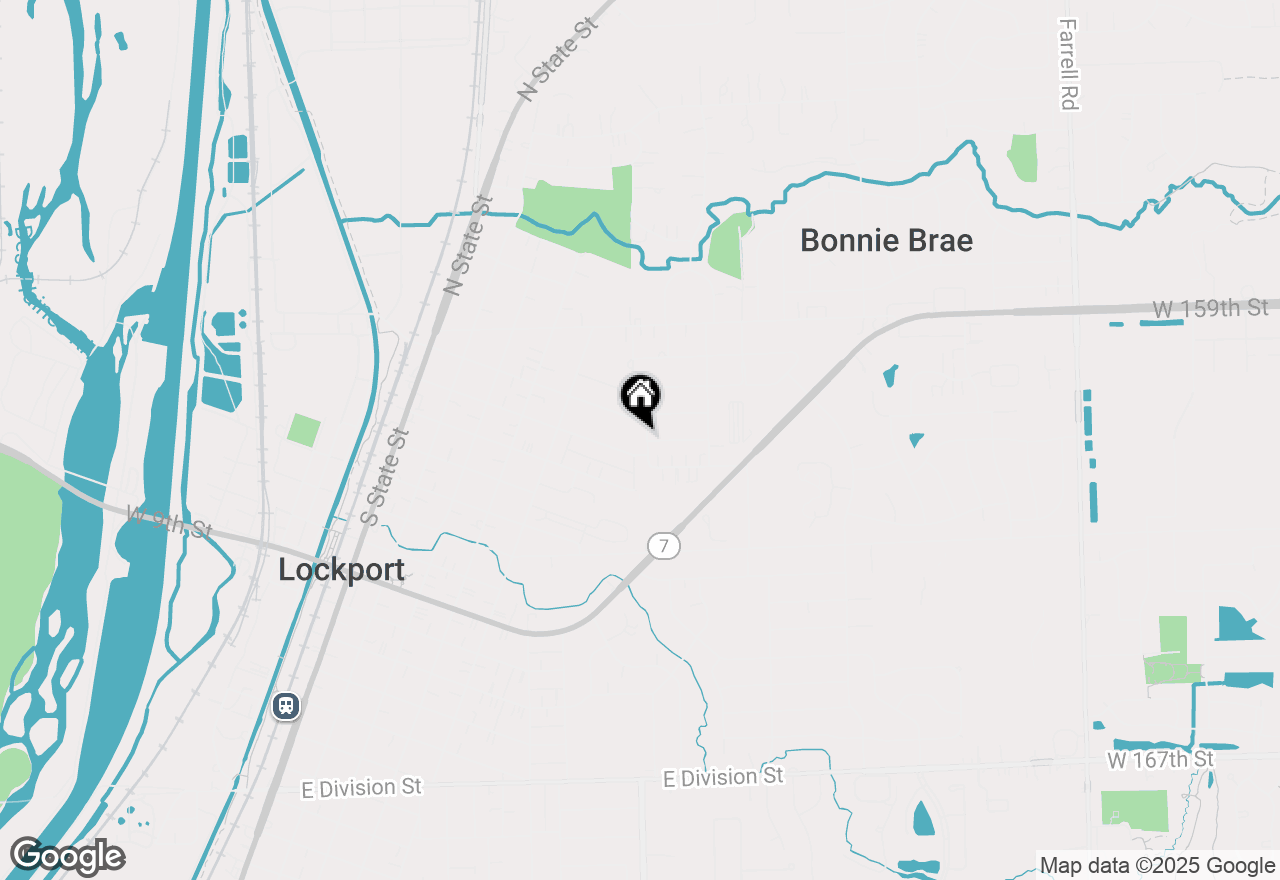 Map of 207 Muehl Drive, Lockport, IL 60441