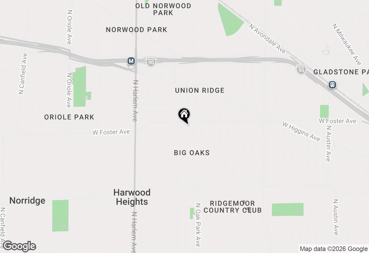 Map of 5143 N Newland Avenue, Chicago, IL 60656