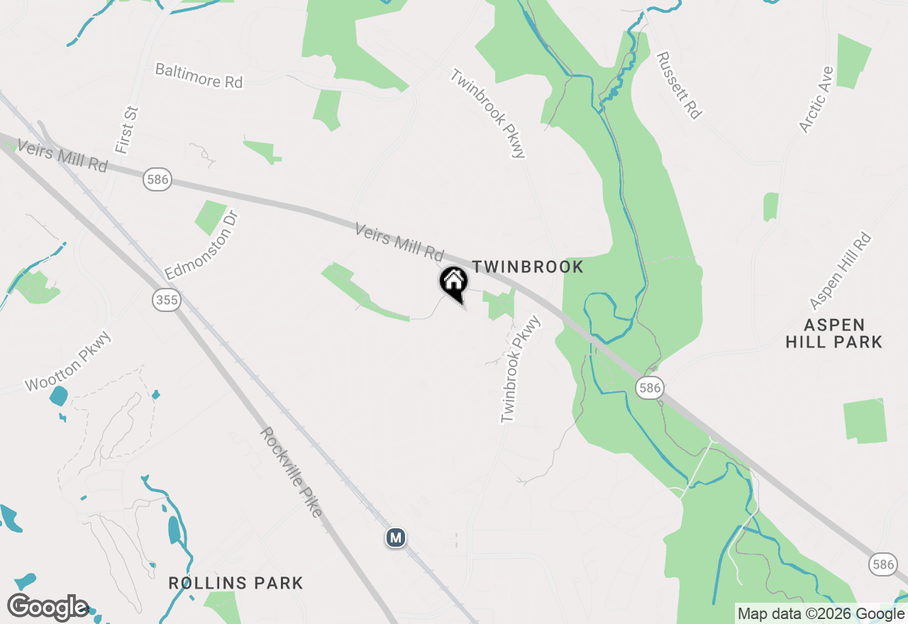 Map of 5716 Crawford Drive, Rockville, MD 20851