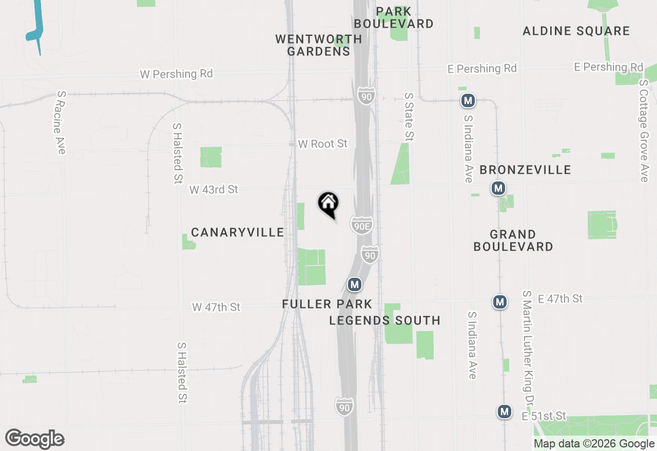 Map of 4419 S Princeton Street, Chicago, IL 60609