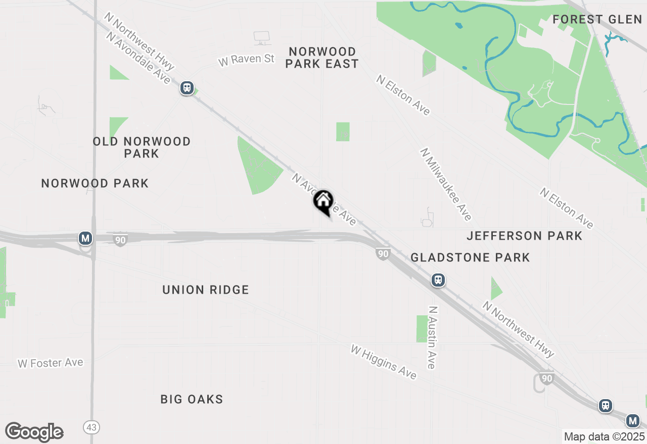Map of 5611 N Nagle Avenue, Chicago, IL 60646