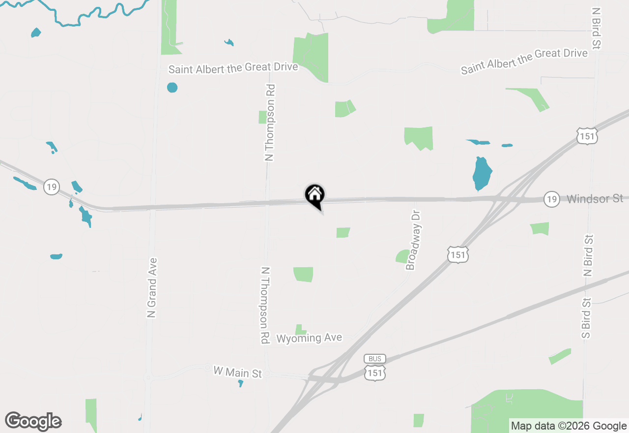 Map of 2111 Montana Avenue, Sun Prairie, WI 53590