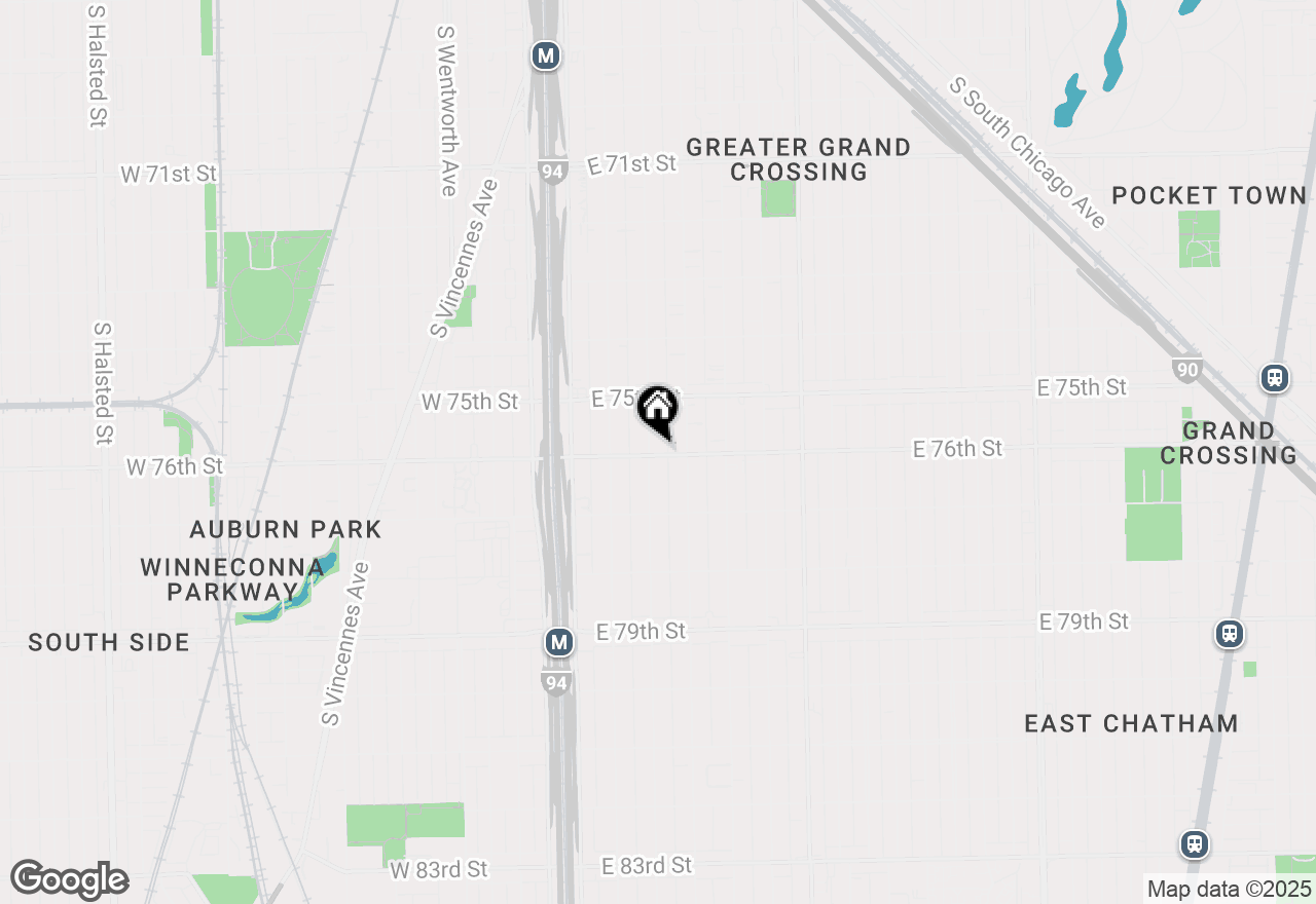 Map of 7559 S Michigan Avenue, Chicago, IL 60619