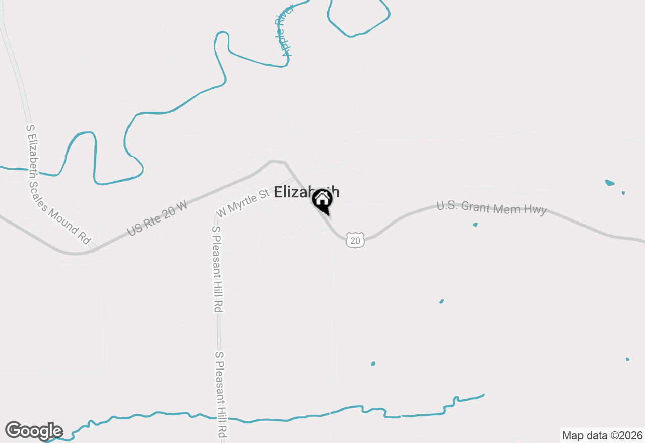 Map of 410 S Main Street, Elizabeth, IL 61028