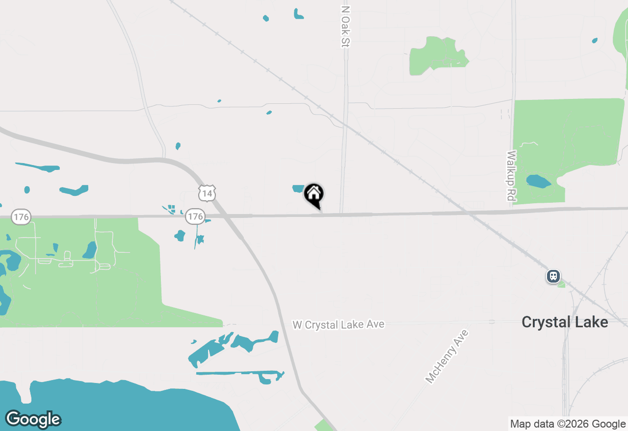 Map of 454 W Terra Cotta Avenue, Crystal Lake, IL 60014