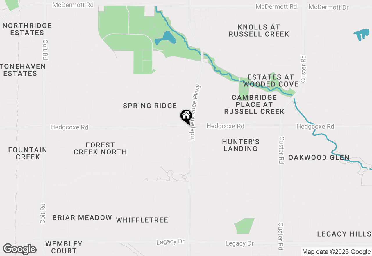 Map of 3009 Manga Drive, Plano, TX 75025