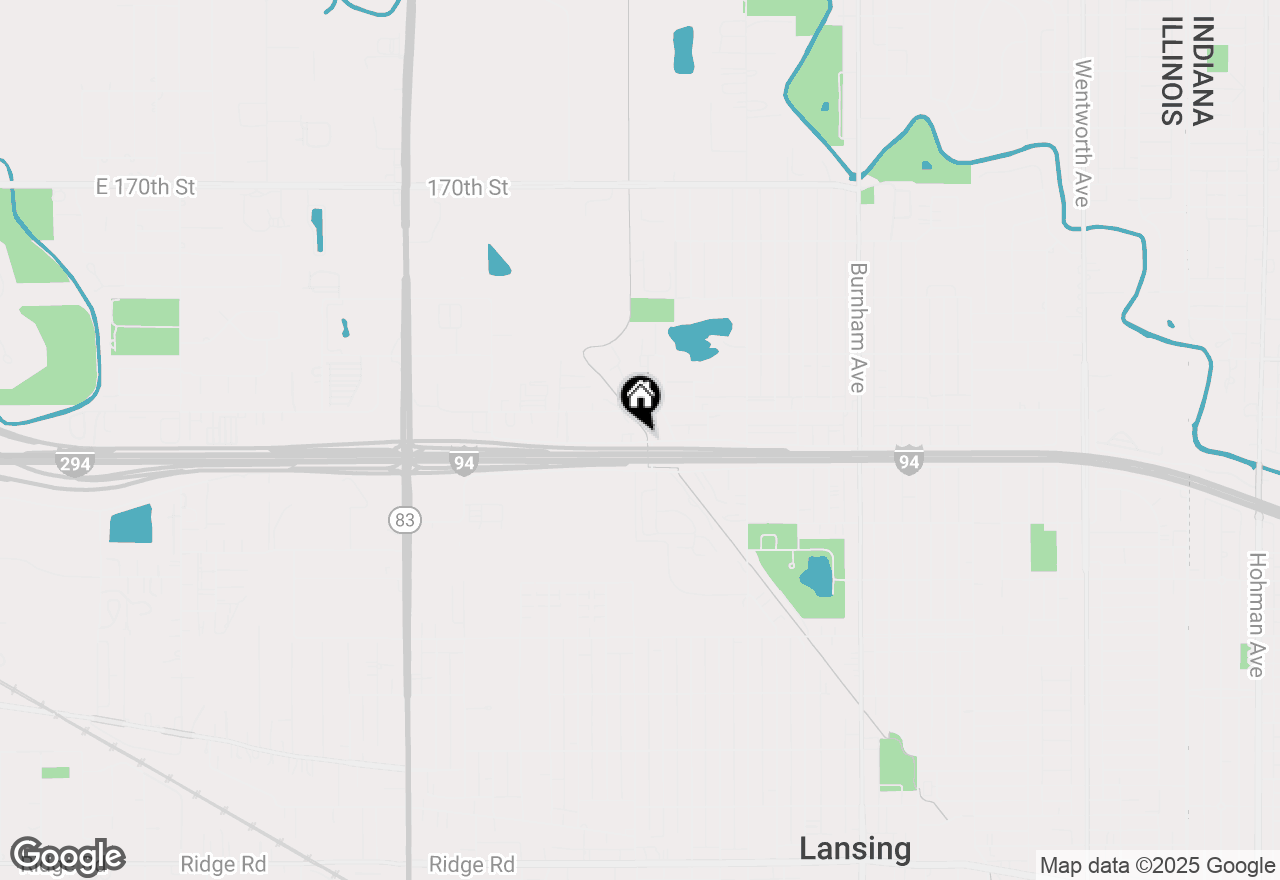 Map of 2760 Bernice Avenue, Lansing, IL 60438