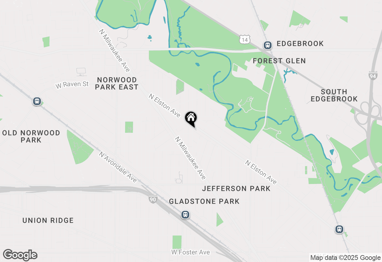 Map of 5906 N Mason Avenue, Chicago, IL 60646