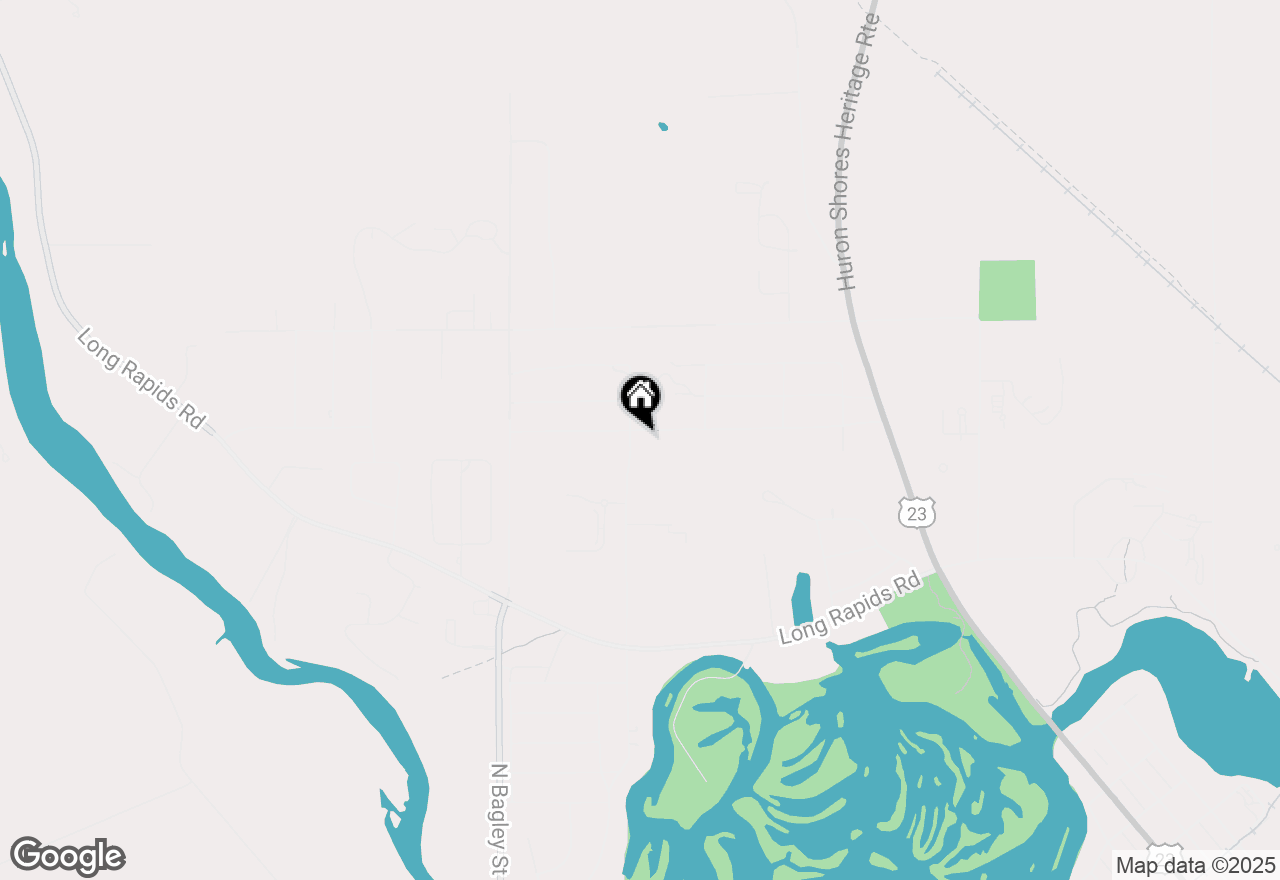 Map of 701 Pinecrest Street, Alpena, MI 49707