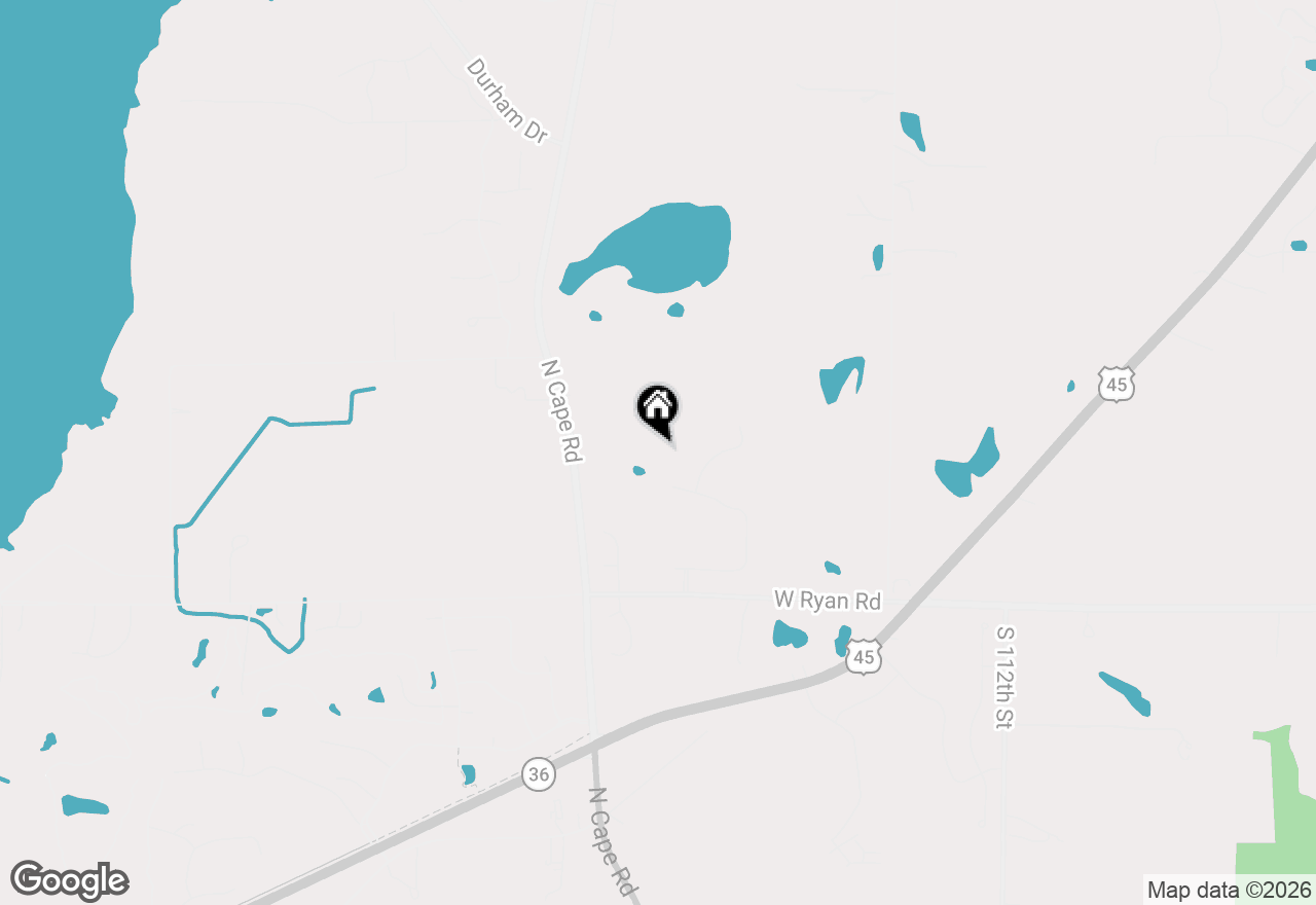 Map of Lt93 S Winding Way, Franklin, WI 53132