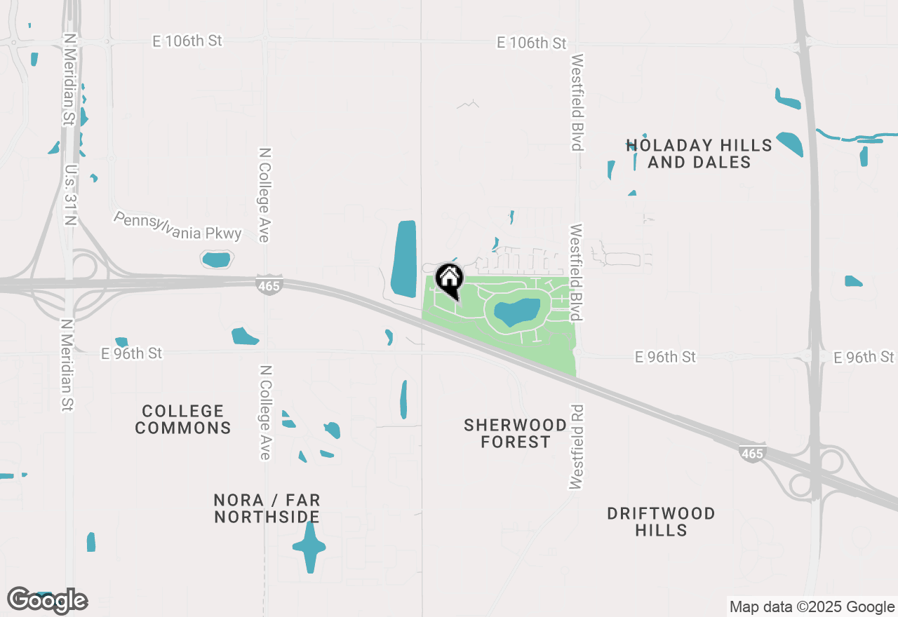 Map of 1168 Falcon Ridge, Carmel, IN 46280