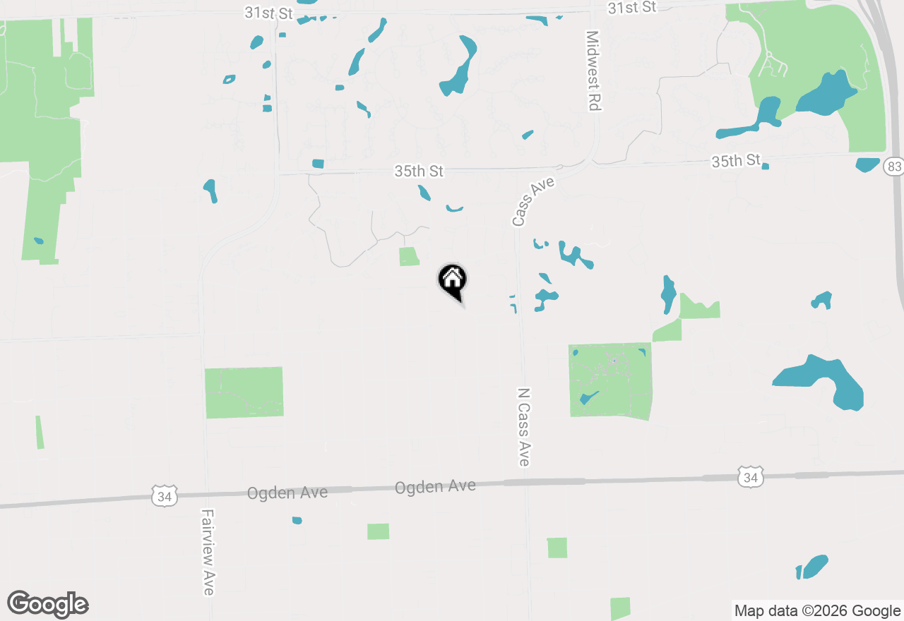 Map of 318 Arabian Circle, Willowbrook, IL 60527