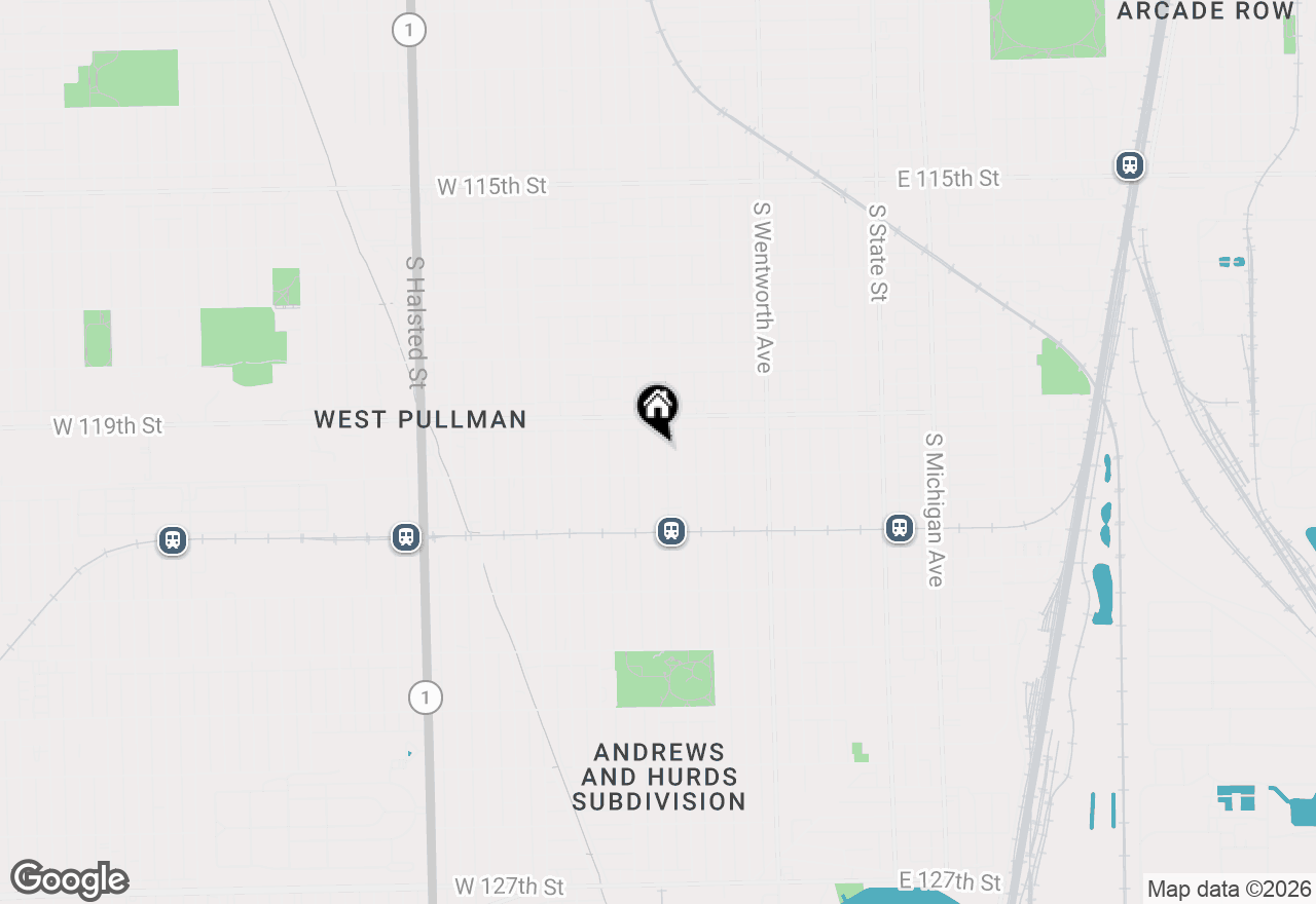 Map of 11935 S Stewart Avenue, Chicago, IL 60628