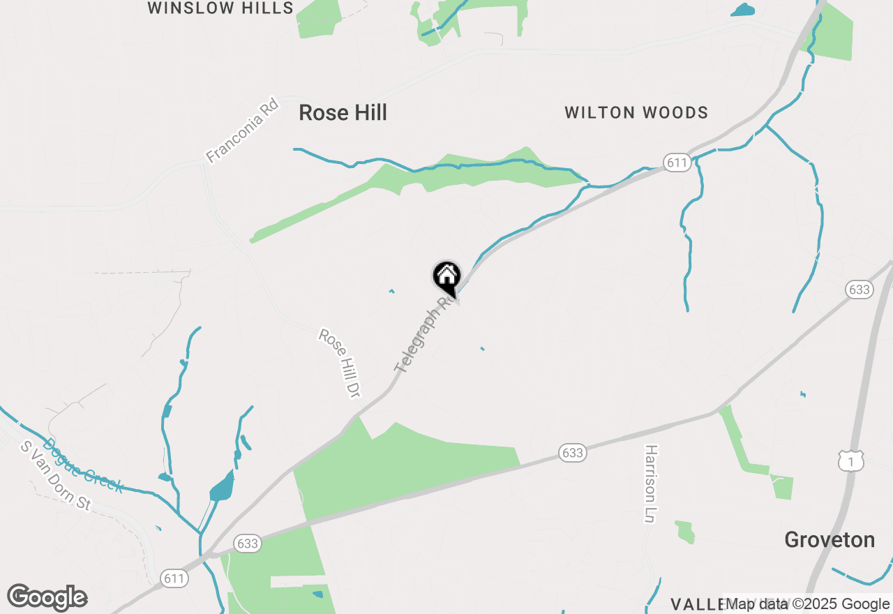 Map of 6335 Telegraph Road, Alexandria, VA 22310